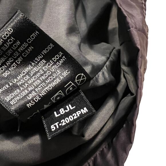 TECH by Tumi Brown Gray Full Zip Waterproof Packable Hidden Hood Jacket Mens XXL - Picture 15 of 16